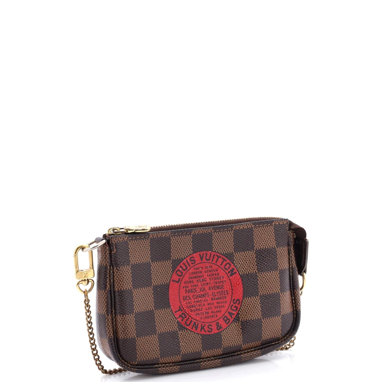 Louis Vuitton Pochette Accessoires Limited Edition Damier Clutch Bag Mini Damier Mini2955373