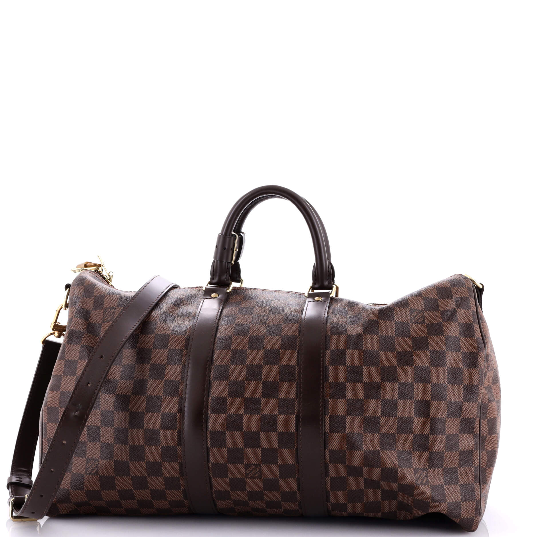 Louis Vuitton Keepall Bandouliere Bag Damier Travel Bag Damier 452956502
