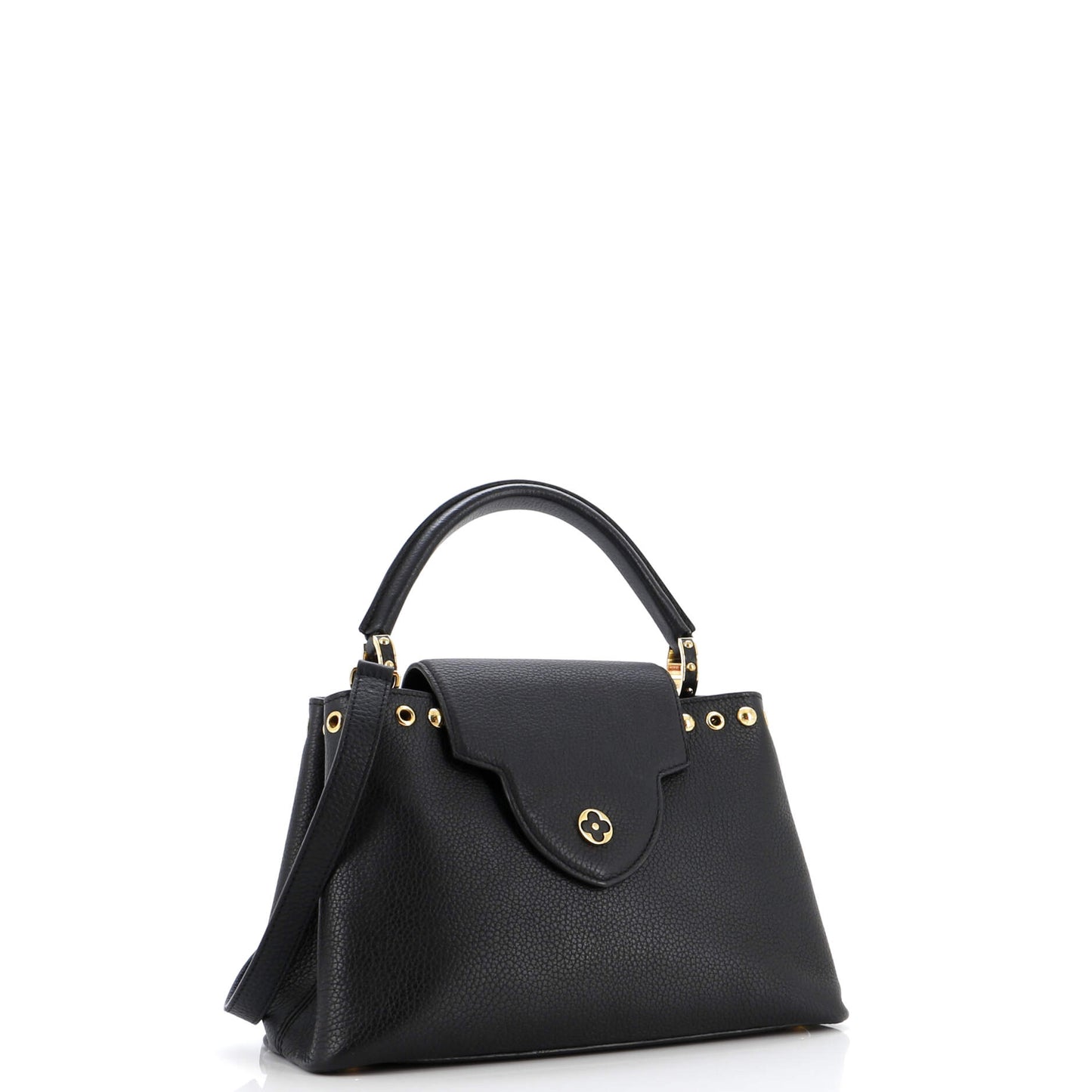 Louis Vuitton Capucines Bag With Embellished Detail Pm Leather Travel Bag