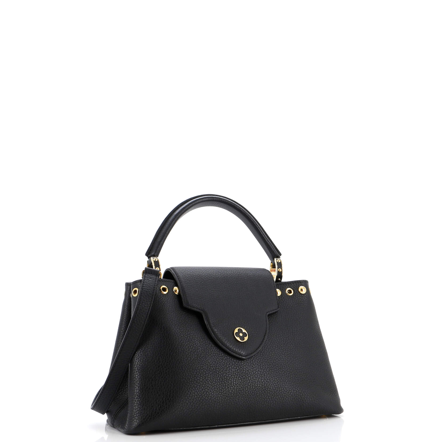 Louis Vuitton Capucines Bag With Embellished Detail Pm Leather Travel Bag