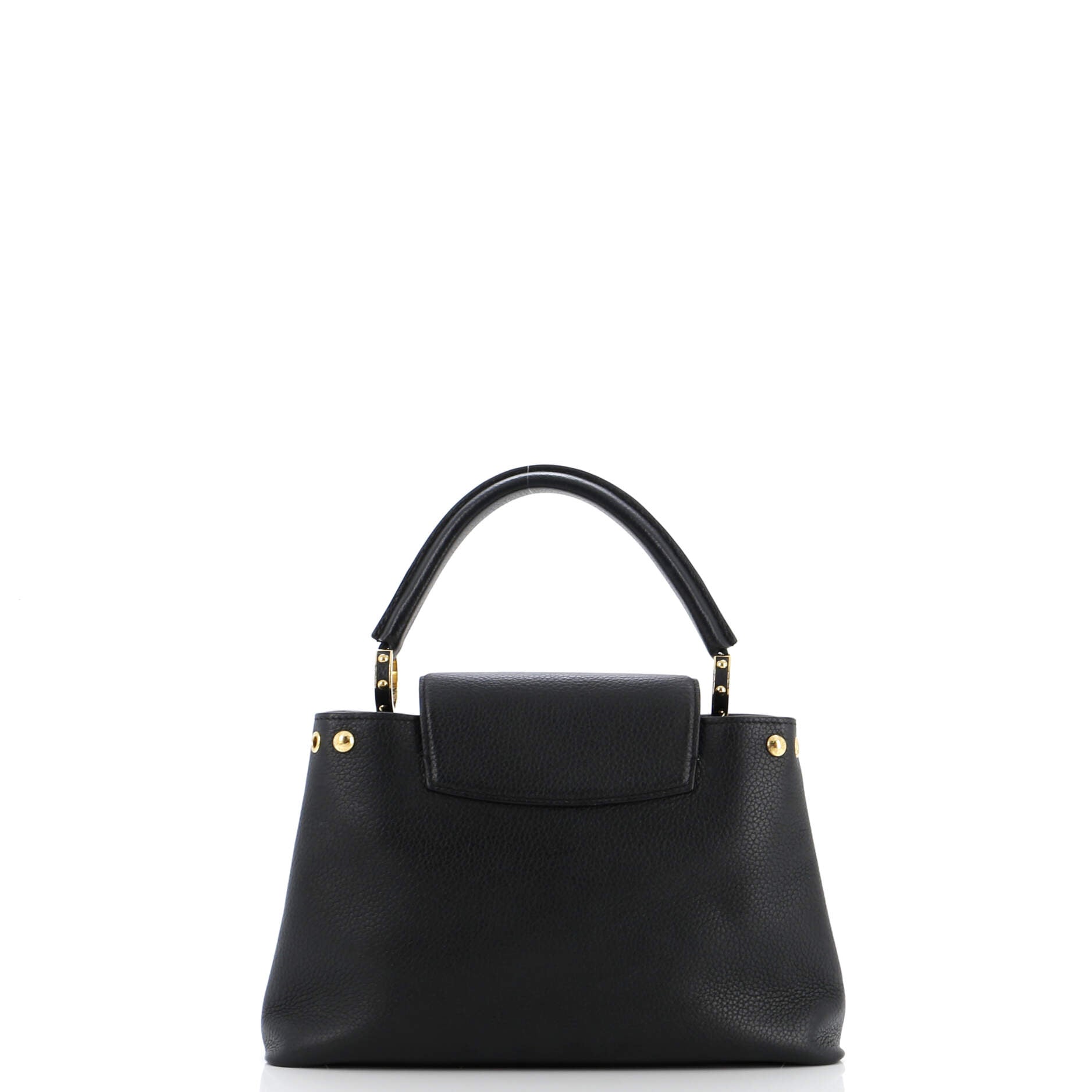 Louis Vuitton Capucines Bag With Embellished Detail Pm Leather Travel Bag