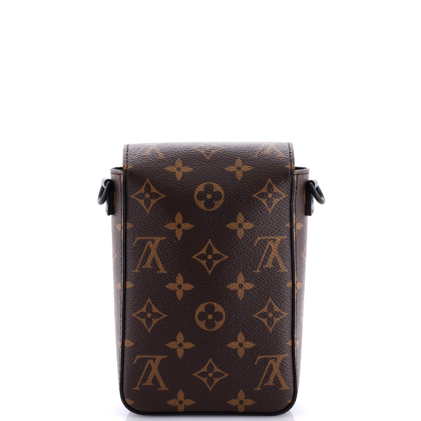 Louis Vuitton Lock Vertical Wearable Wallet Macassar Handbag Canvas Monogram Travel Bag