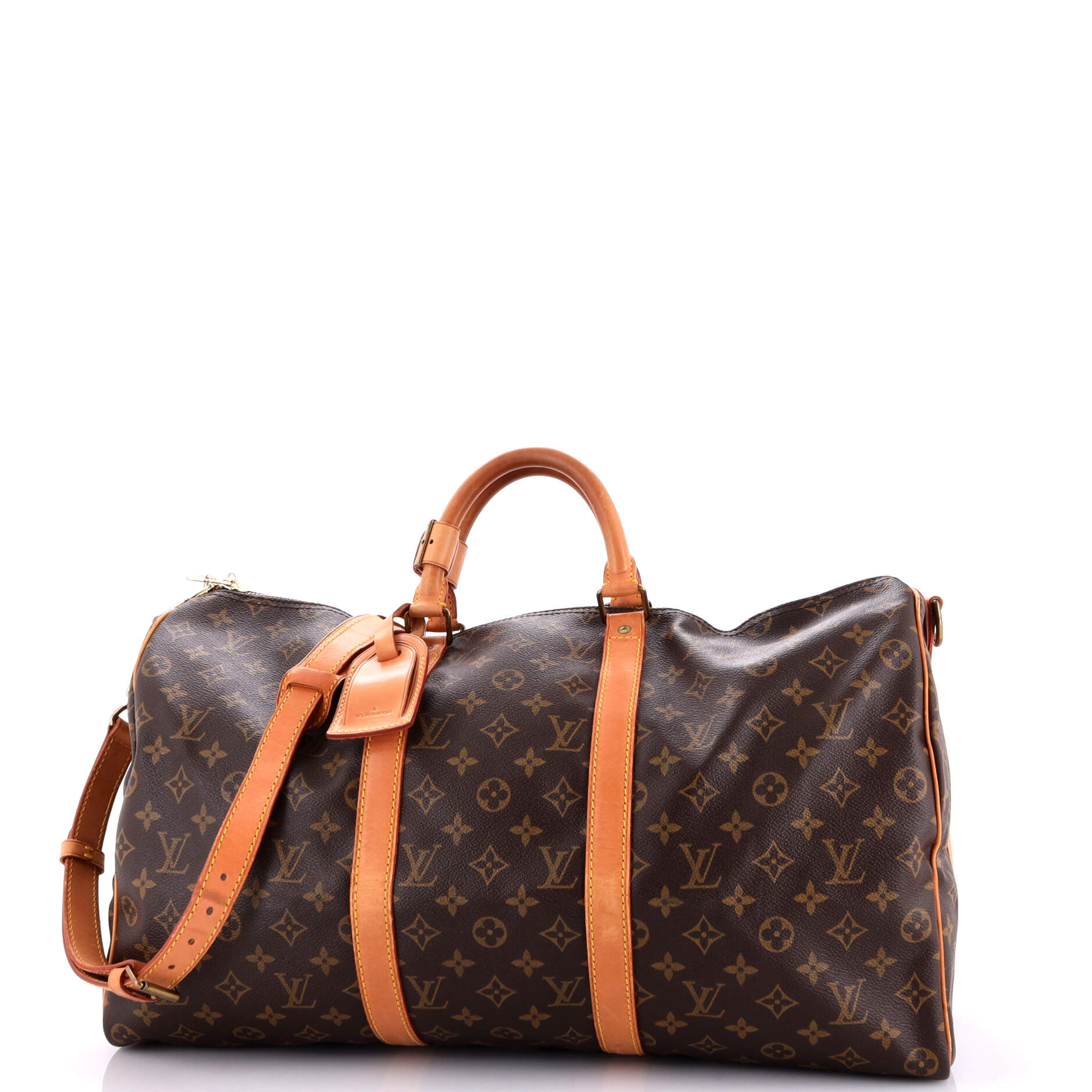 Louis Vuitton Keepall Bandouliere Bag Canvas Monogram Travel Bag Canvas 502962173