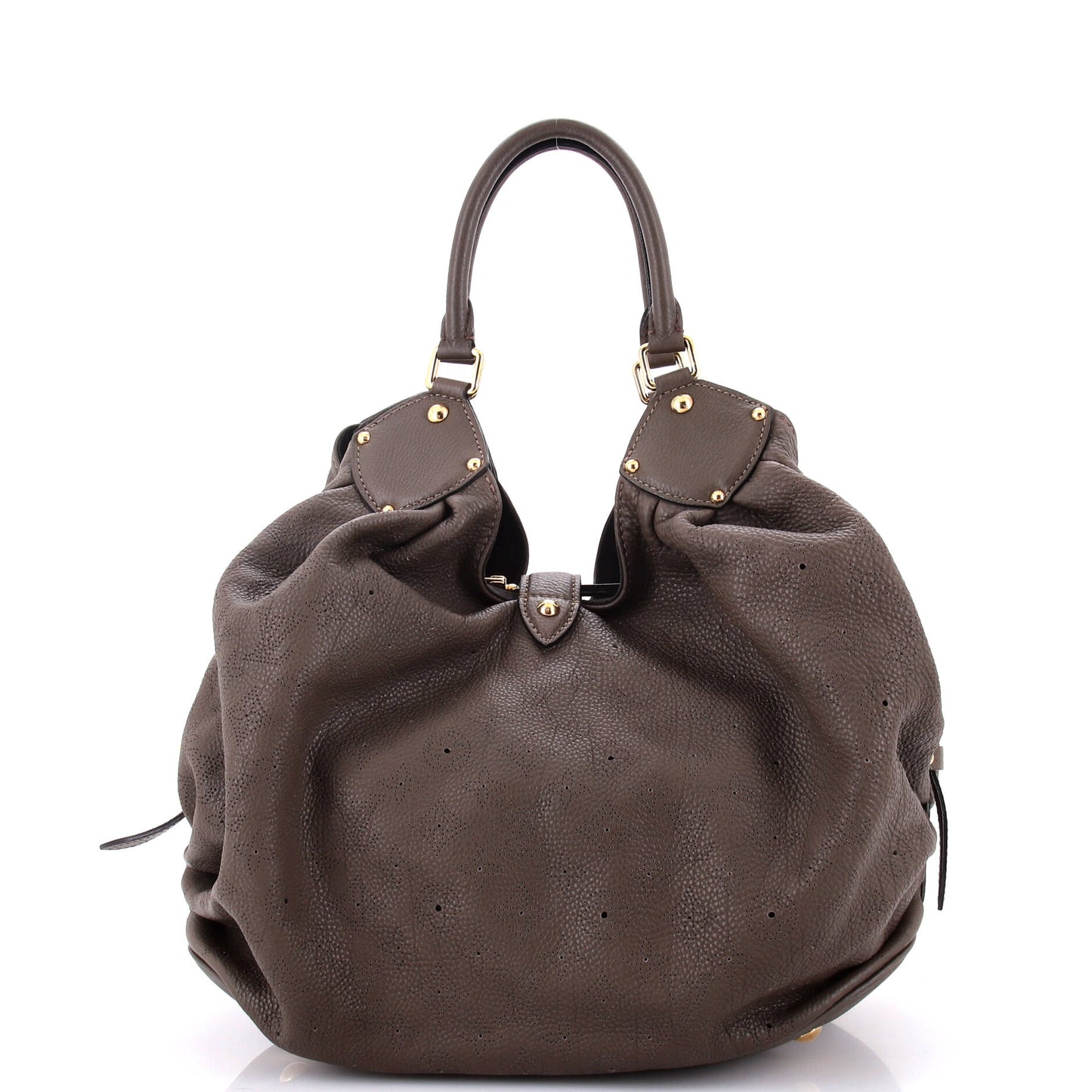 Louis Vuitton Xl Hobo Mahina Leather Travel Bag