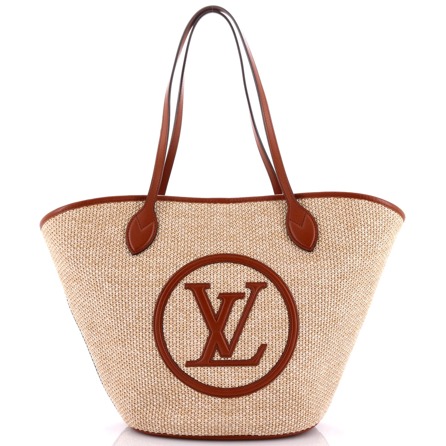 Louis Vuitton Saint Jacques Nm Handbag And Leather Raffia Shoulder Bag