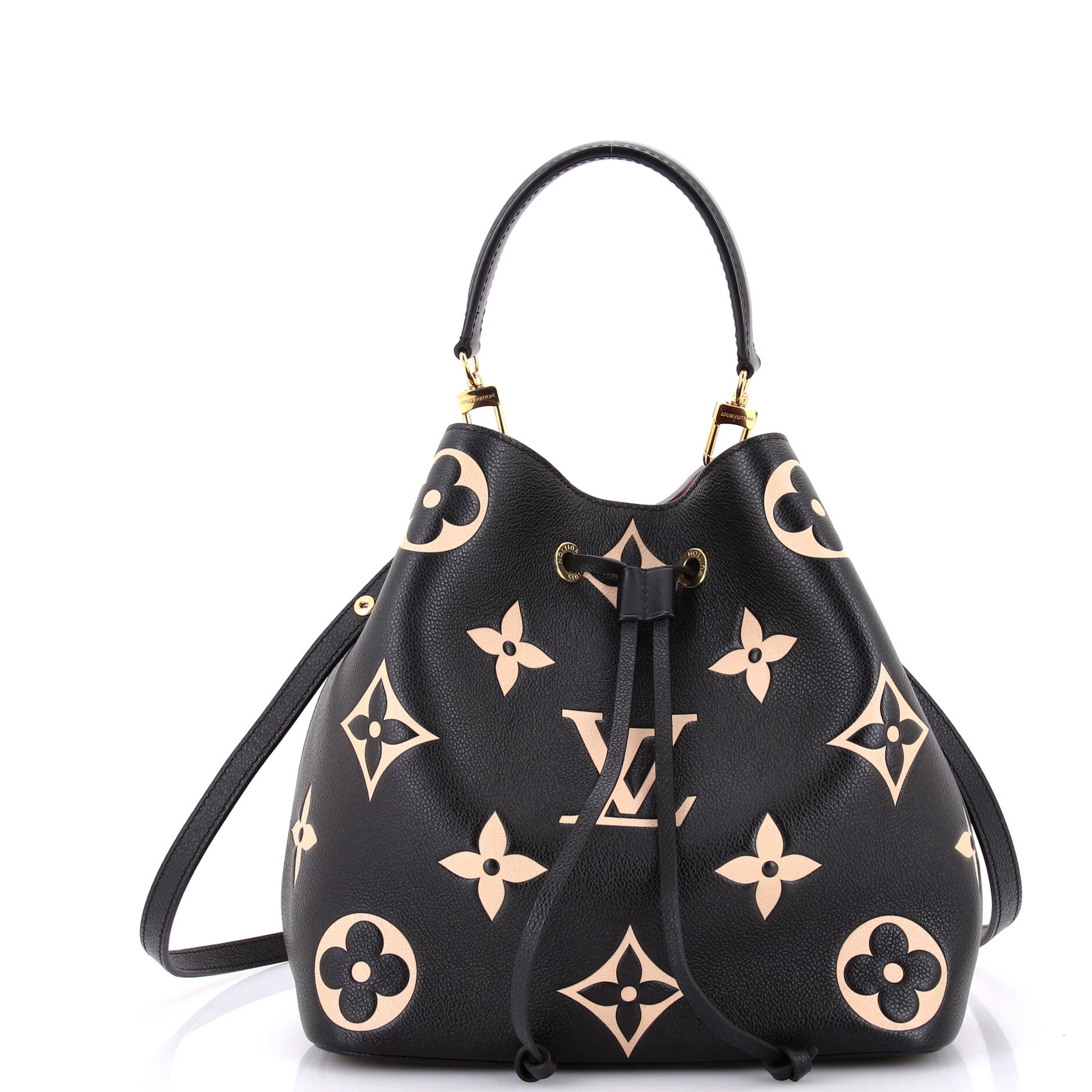 Louis Vuitton Neonoe Handbag Bicolor Empreinte Giant Mm Monogram Shoulder Bag