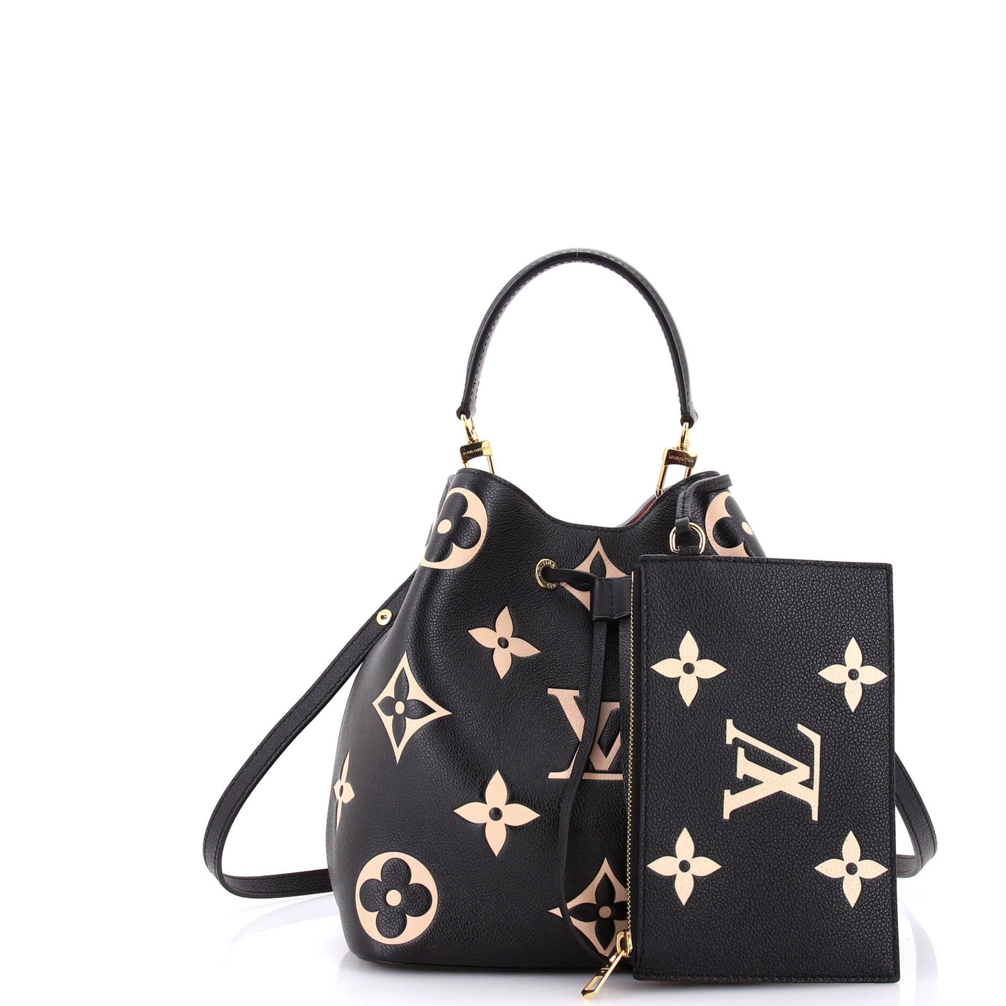 Louis Vuitton Neonoe Handbag Bicolor Empreinte Giant Mm Monogram Shoulder Bag