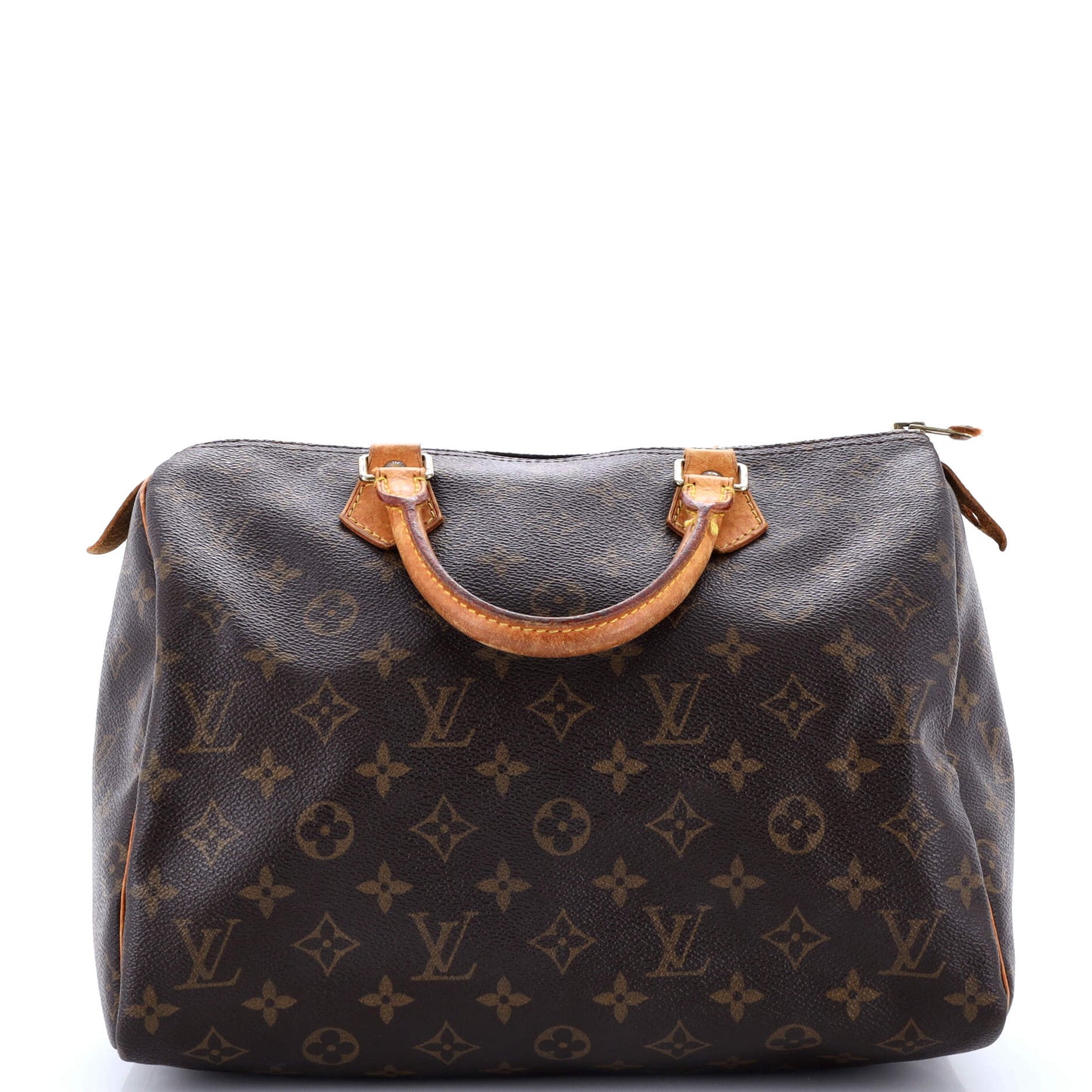 Louis Vuitton Speedy Handbag Canvas Monogram Travel Bag Canvas 302969191