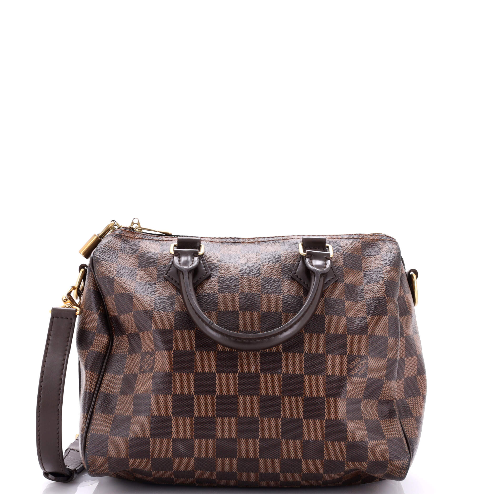 Louis Vuitton Speedy Bandouliere Bag Damier Travel Bag