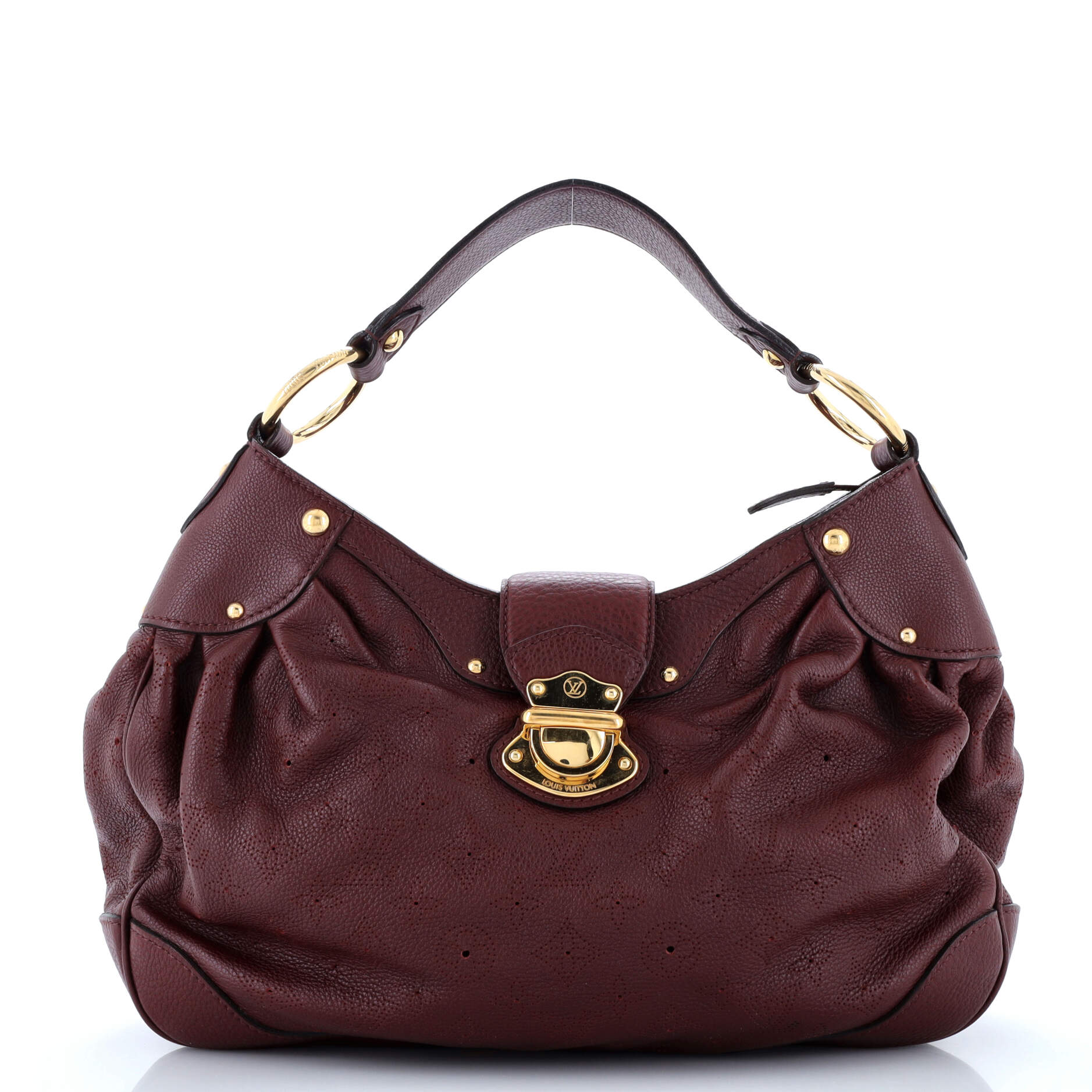 Louis Vuitton Solar Handbag Mahina Pm Leather Shoulder Bag