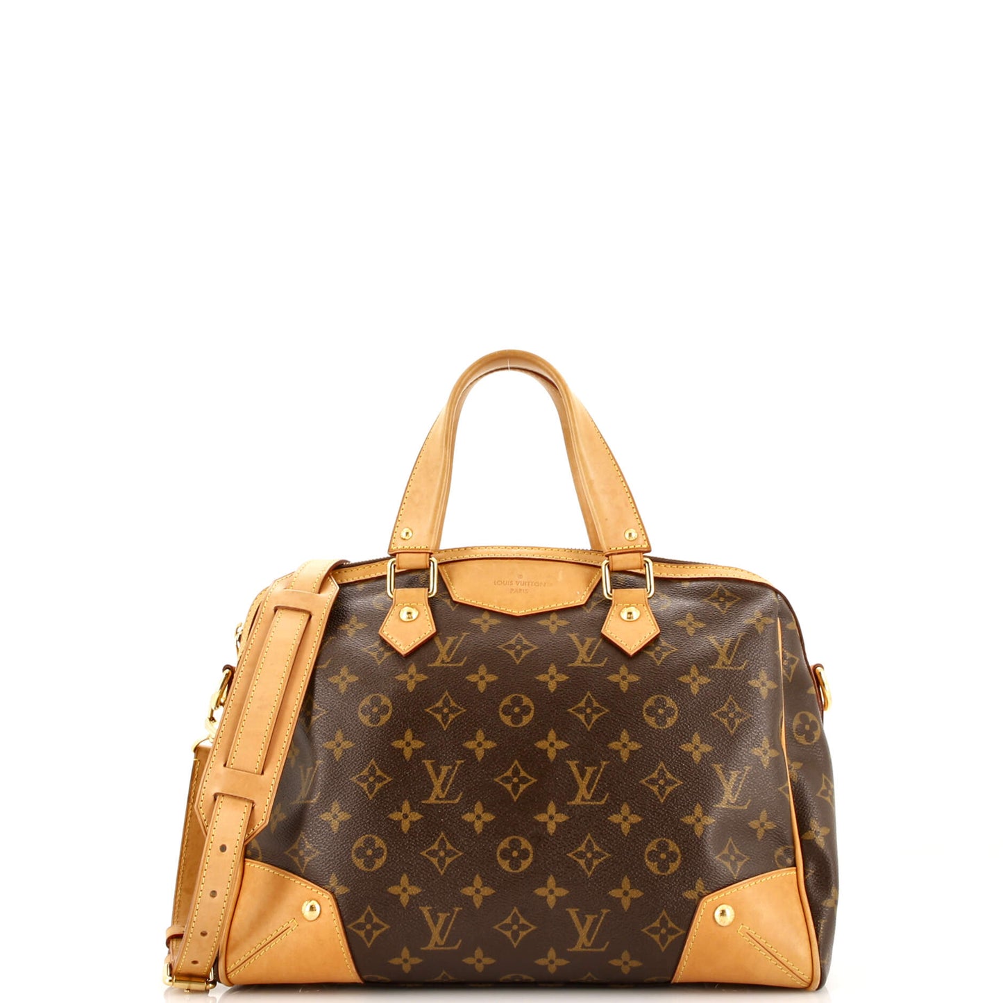 Louis Vuitton Retiro Handbag Pm Canvas Monogram Travel Bag