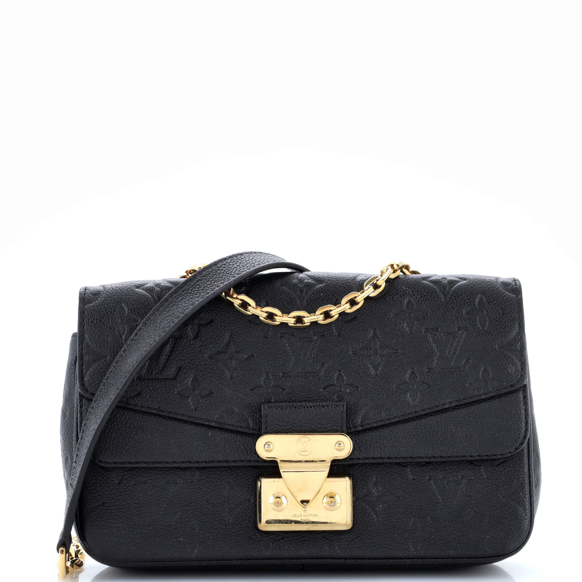 Louis Vuitton Marceau Handbag Empreinte Leather Monogram Shoulder Bag
