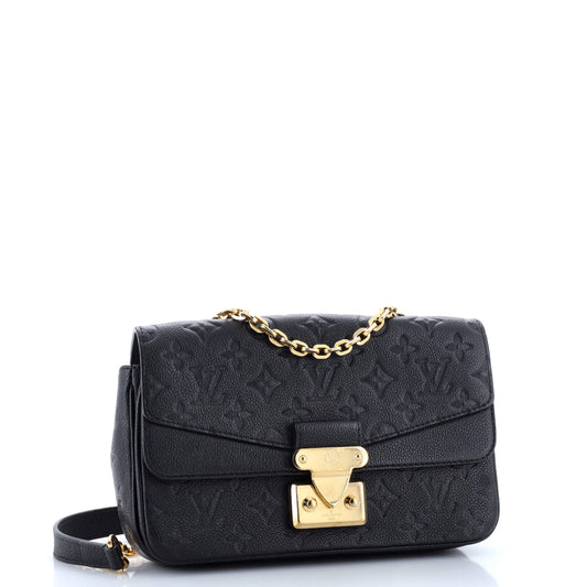 Louis Vuitton Marceau Handbag Empreinte Leather Monogram Shoulder Bag