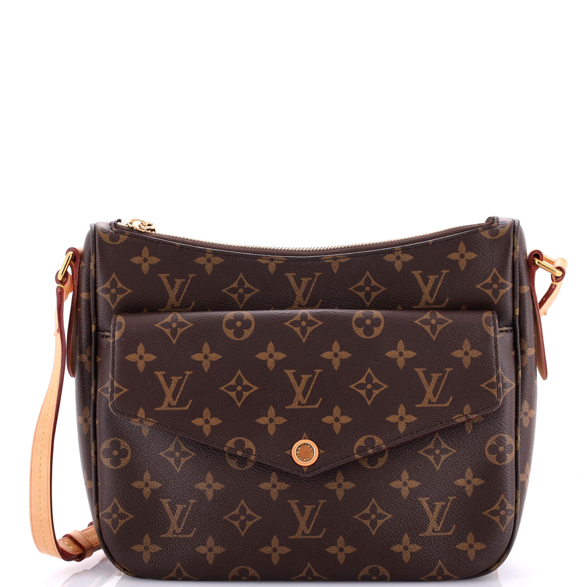 Louis Vuitton Mabillon Shoulder Bag Canvas Monogram