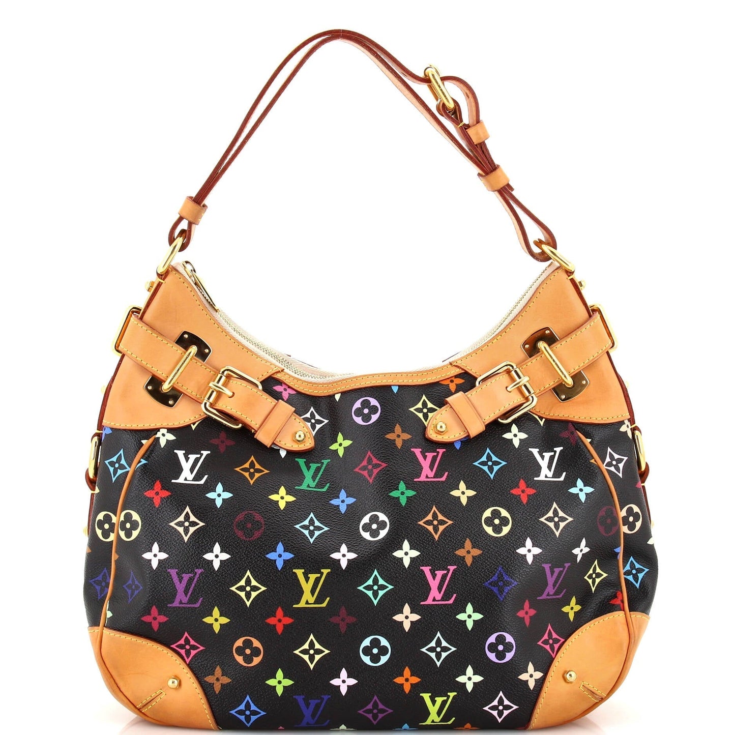 Louis Vuitton Greta Handbag Multicolor Monogram Shoulder Bag