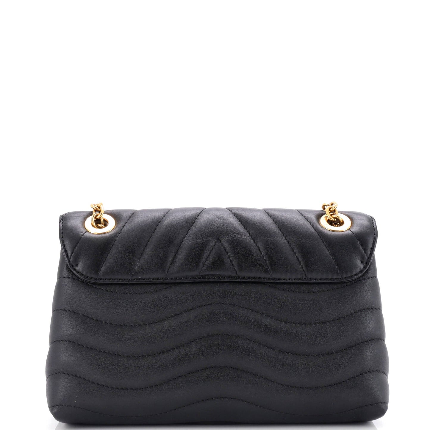 Louis Vuitton New Wave Bag Nm Pm Leather Quilted Shoulder Bag
