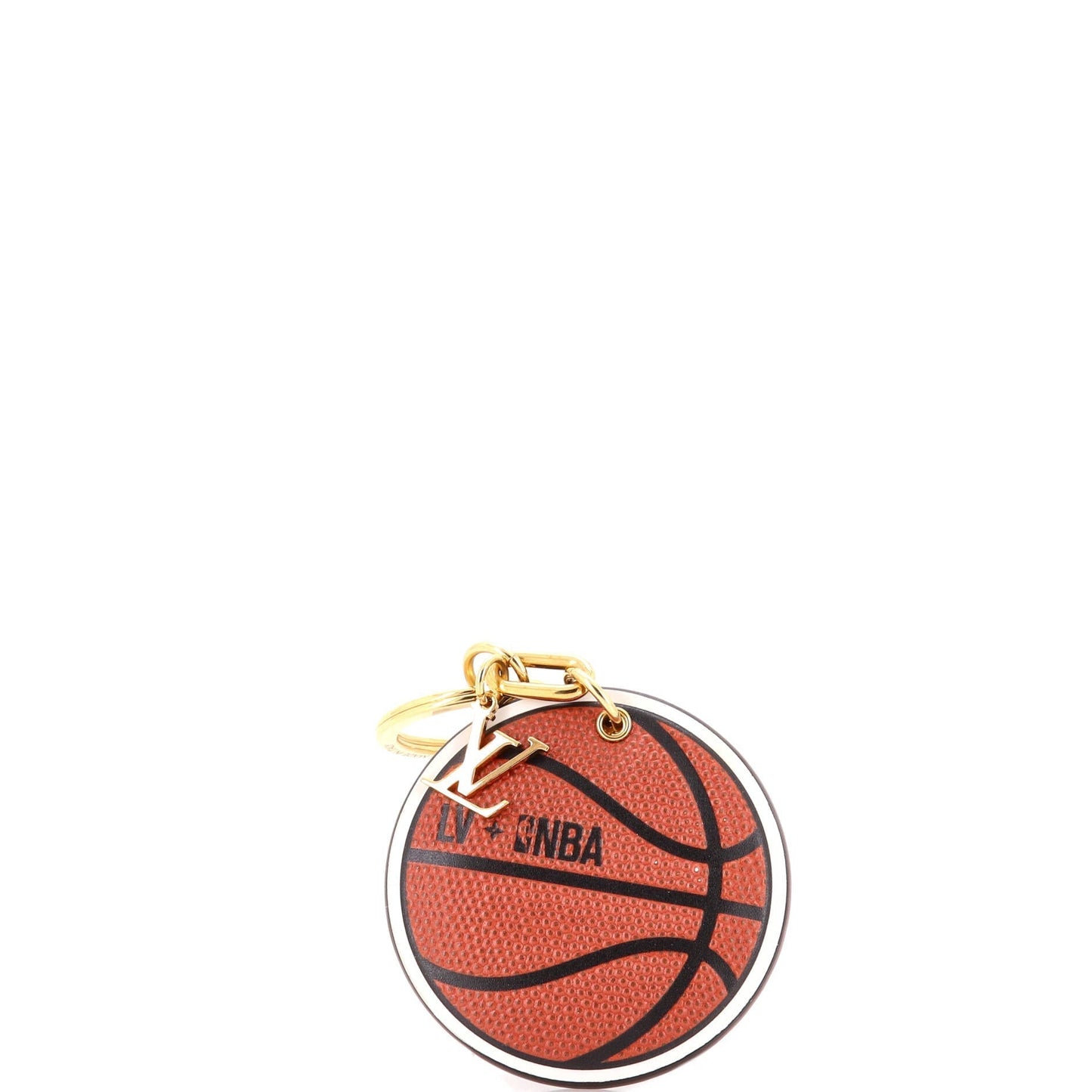 Louis Vuitton LV Lv Nba Basketball Bag Charm And Leather Canvas Travel Bag
