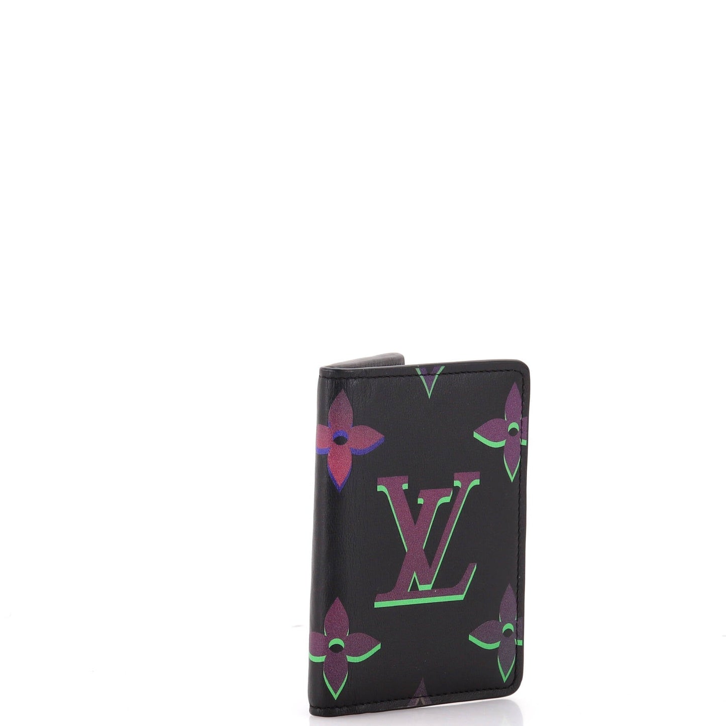 Louis Vuitton Pocket Organizer Spotlight Giant Handbag Leather Monogram Travel Bag