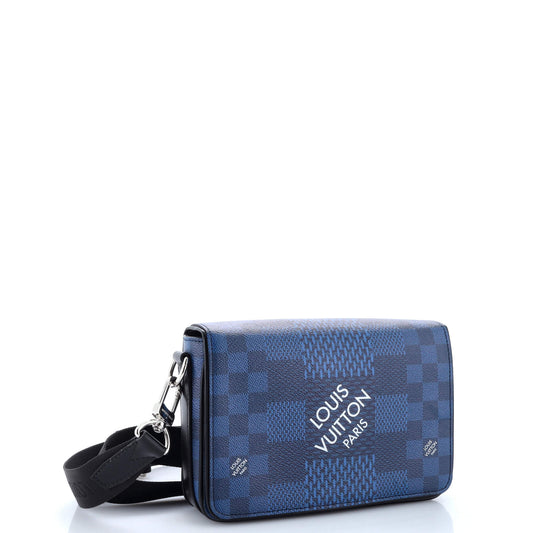 Louis Vuitton Studio Messenger Bag Limited Edition Damier Graphite Travel Bag