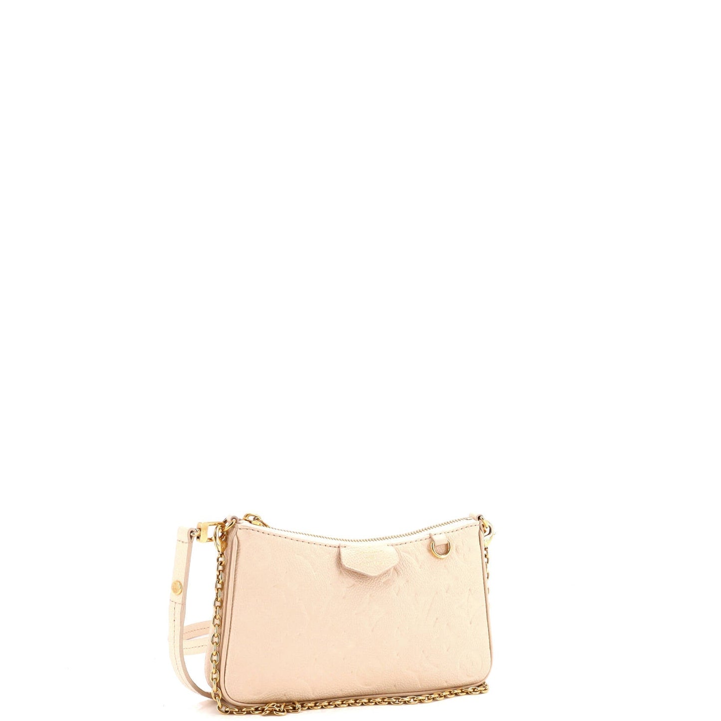 Louis Vuitton Easy Pouch On Strap Empreinte Shoulder Bag Leather Monogram