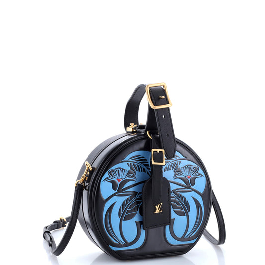 Louis Vuitton Petite Boite Chapeau Bag Anachro Bleu Printed Travel Bag