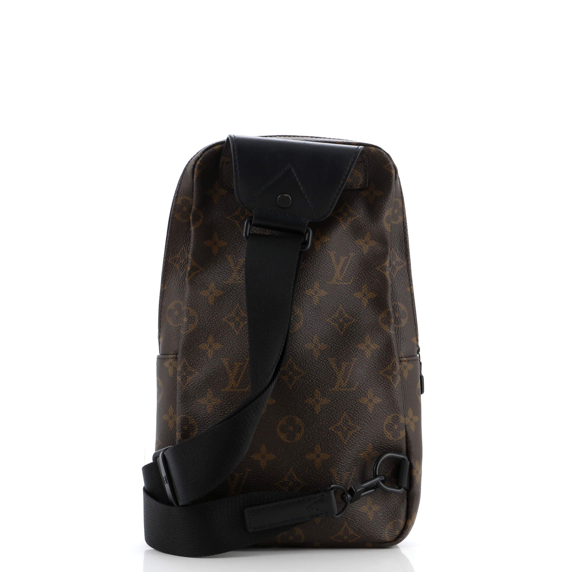 Louis Vuitton Avenue Sling Bag Macassar Canvas Monogram Crossbody Bag