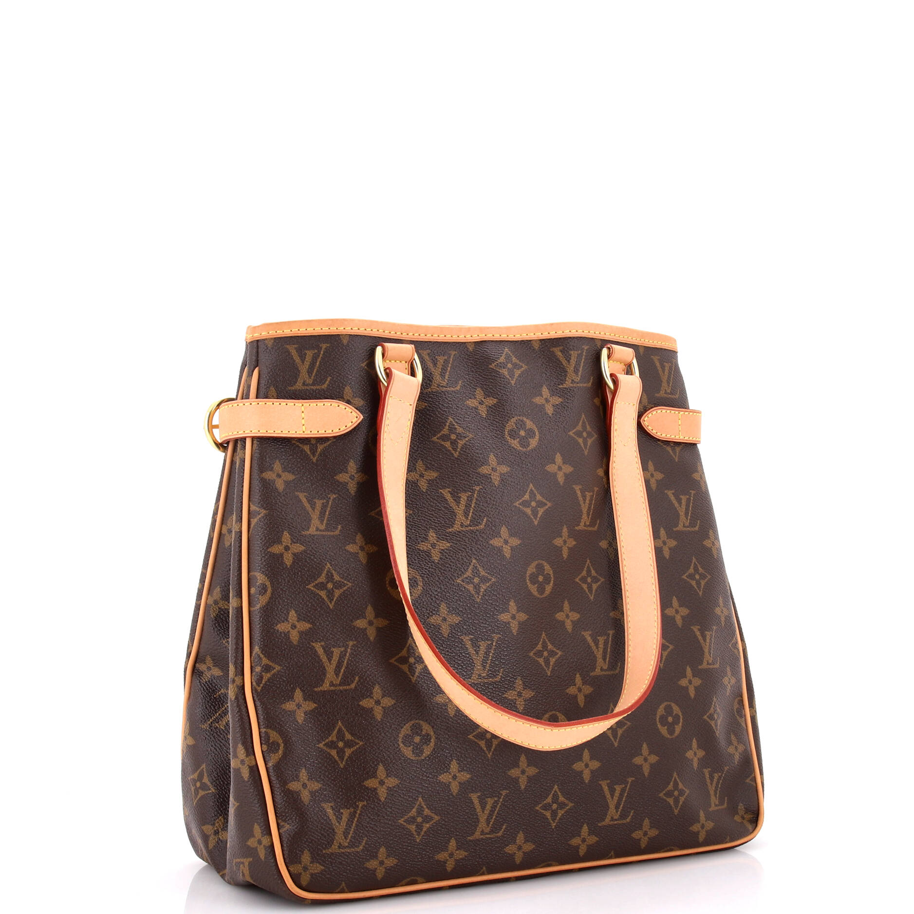 Louis Vuitton Batignolles Handbag Vertical Canvas Monogram Tote Bag