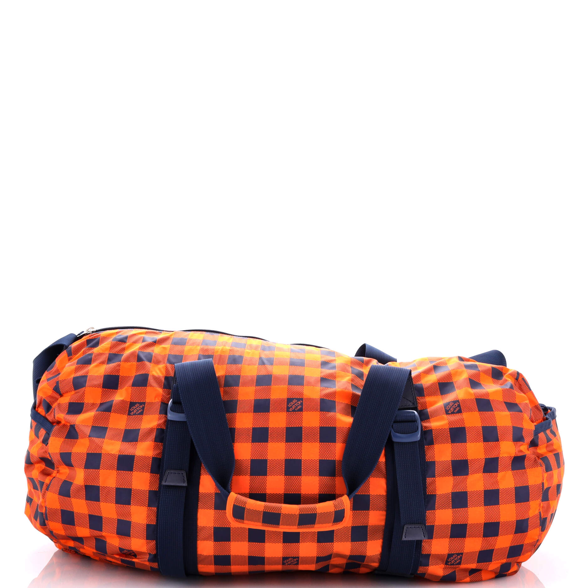 Louis Vuitton Aventure Practical Duffle Bag Damier Nylon Travel Bag Nylon 298445280