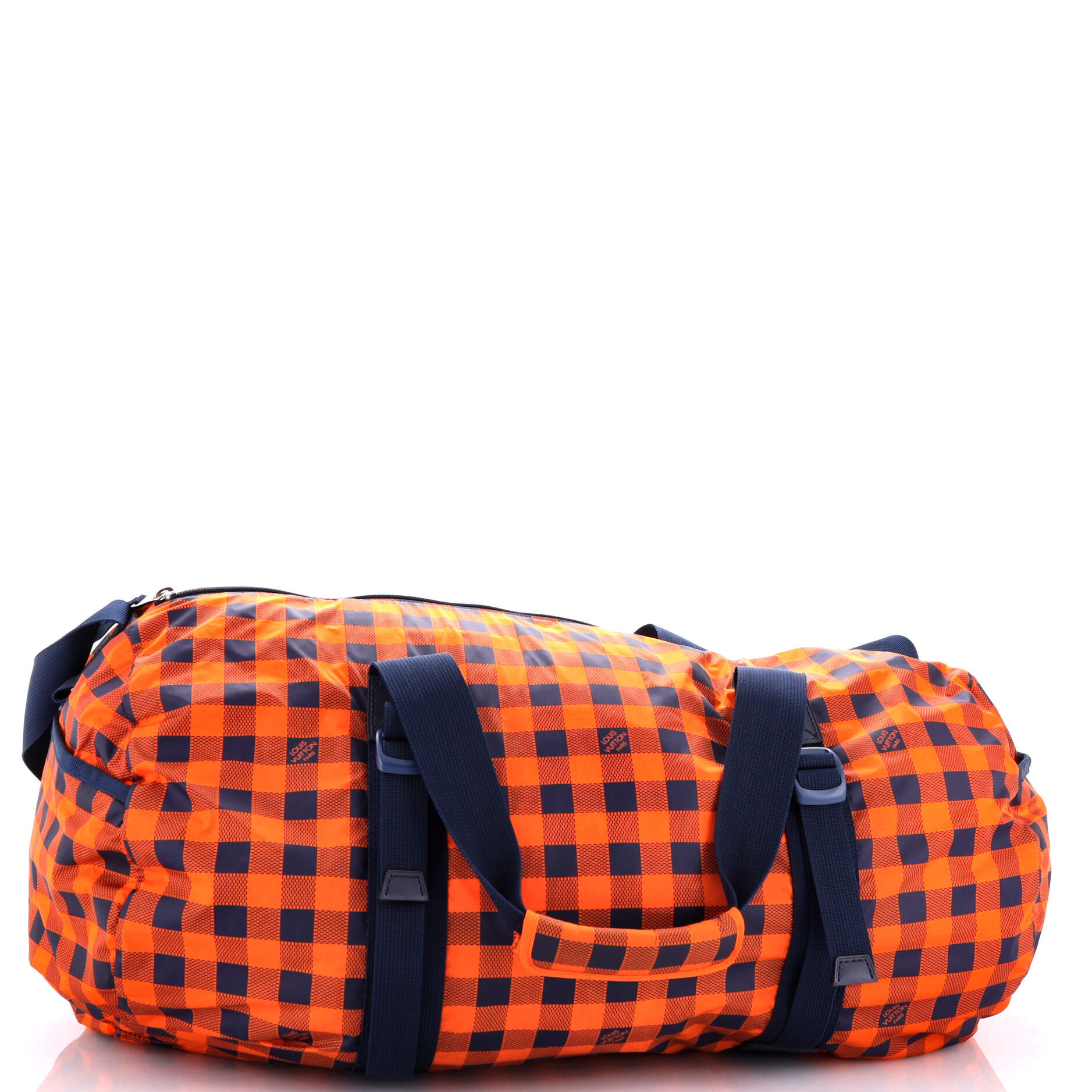 Louis Vuitton Aventure Practical Duffle Bag Damier Nylon Travel Bag Nylon 298445280