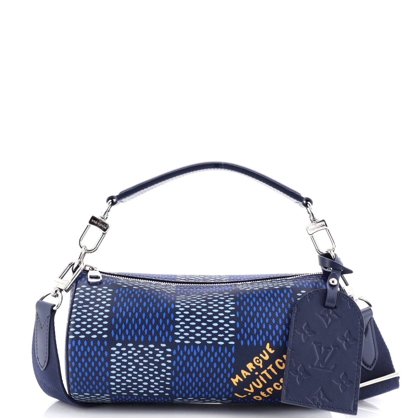Louis Vuitton Soft Polochon Limited Edition Damier Heritage Pm Canvas Travel Bag