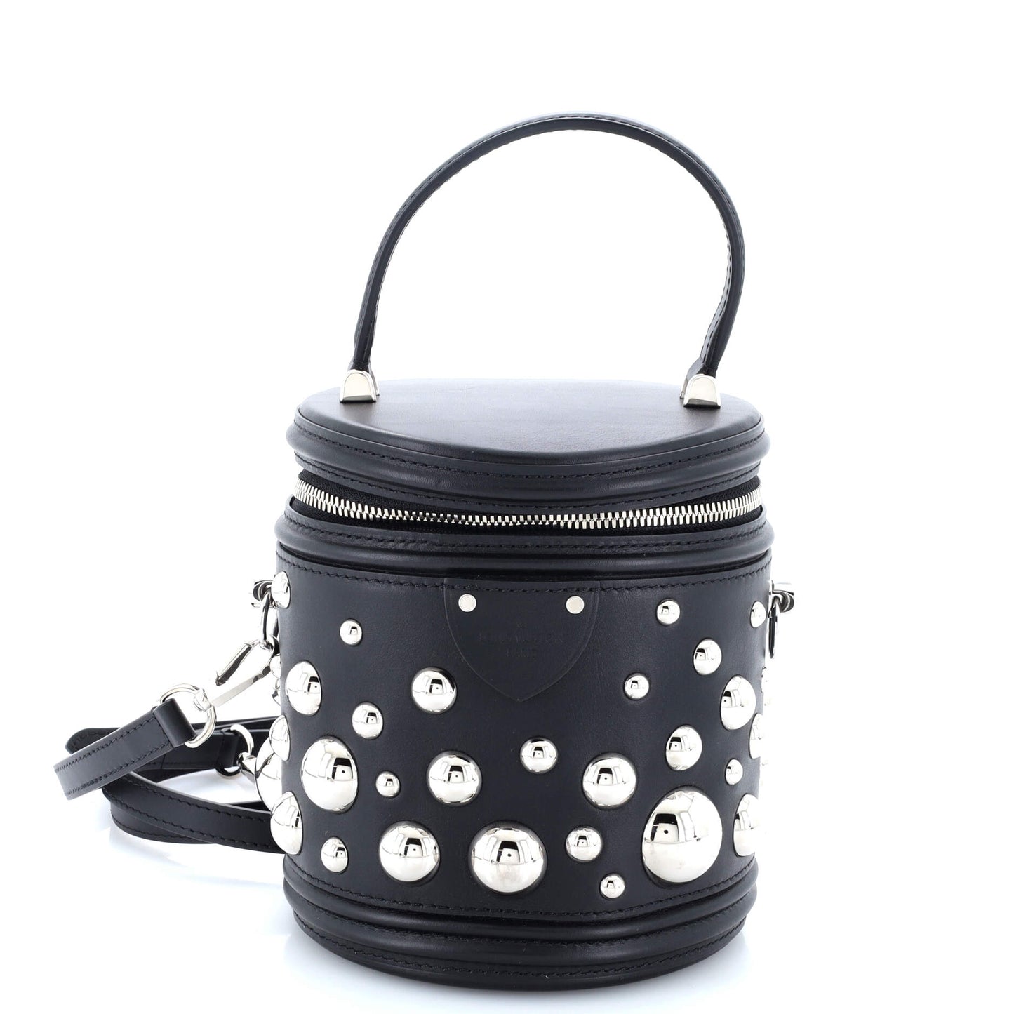 Louis Vuitton Cannes Handbag Yayoi Kusama Embellished Leather Travel Bag