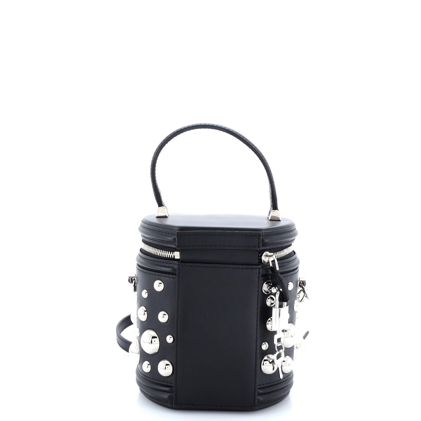 Louis Vuitton Cannes Handbag Yayoi Kusama Embellished Leather Travel Bag