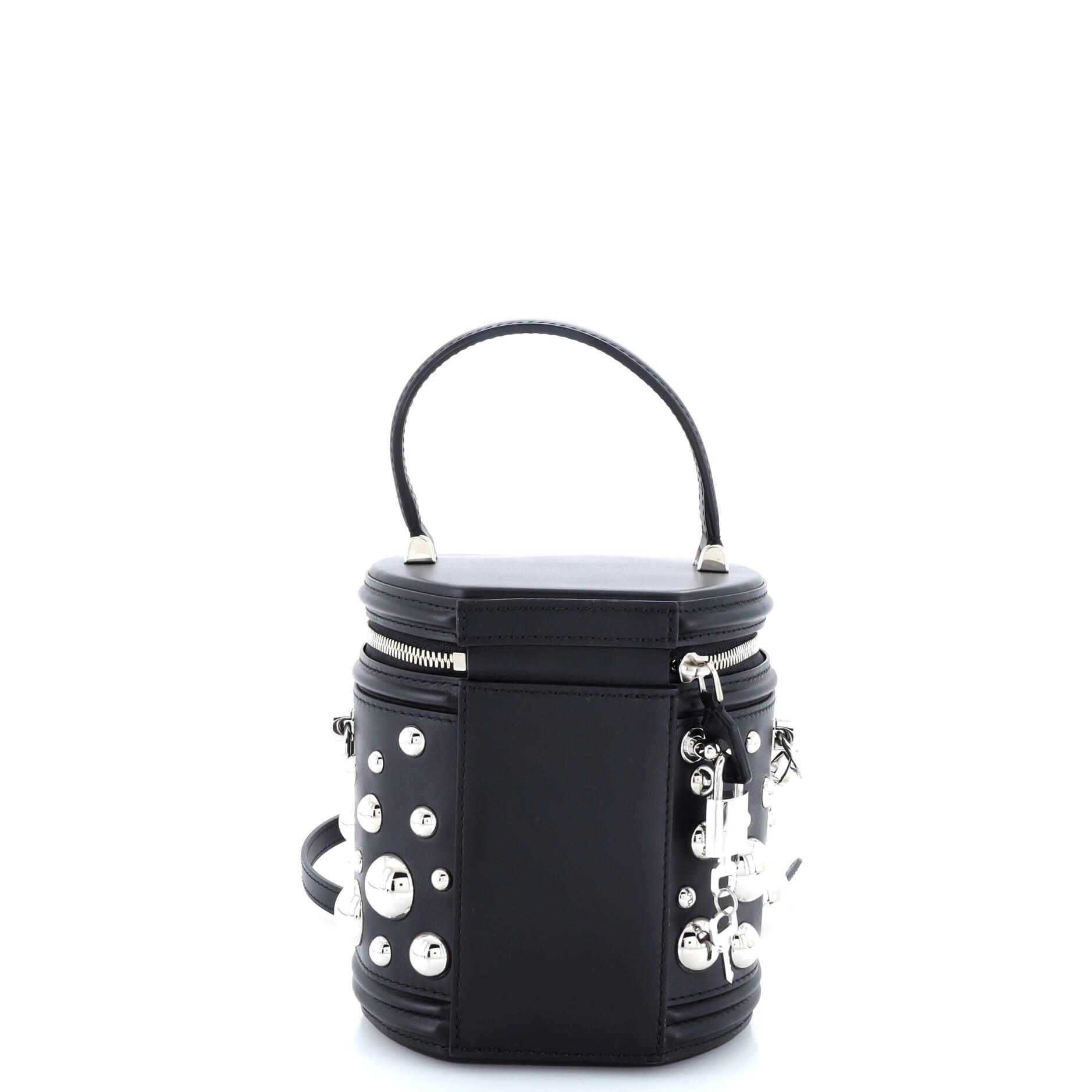 Louis Vuitton Cannes Handbag Yayoi Kusama Embellished Leather Travel Bag