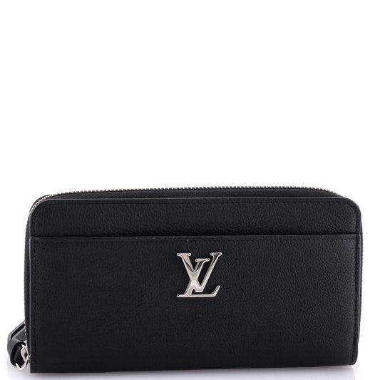 Louis Vuitton Zippy Lockme Wallet Handbag Leather Travel Bag