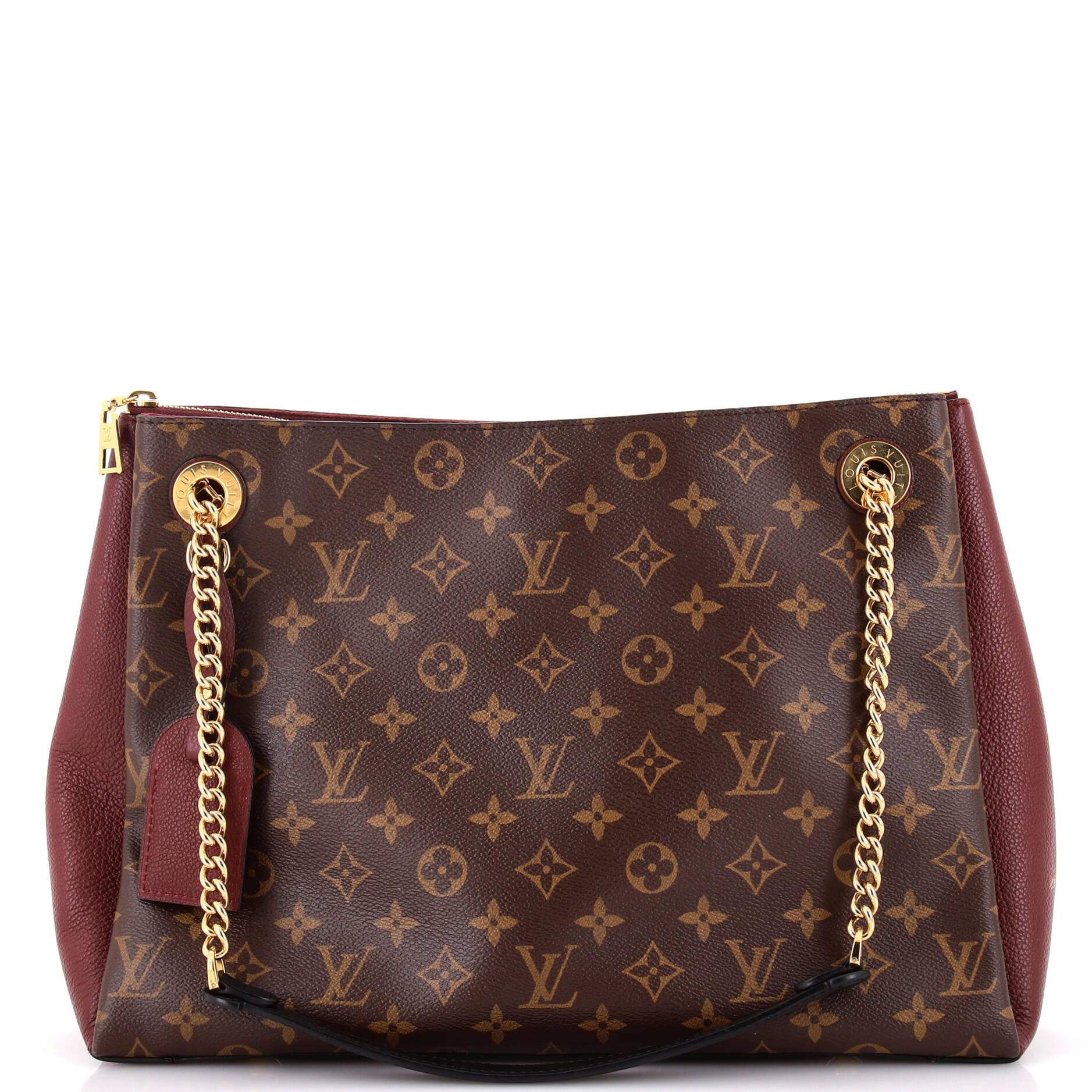 Louis Vuitton Surene Handbag With Mm Leather Canvas Shoulder Bag Leather Mm2984881