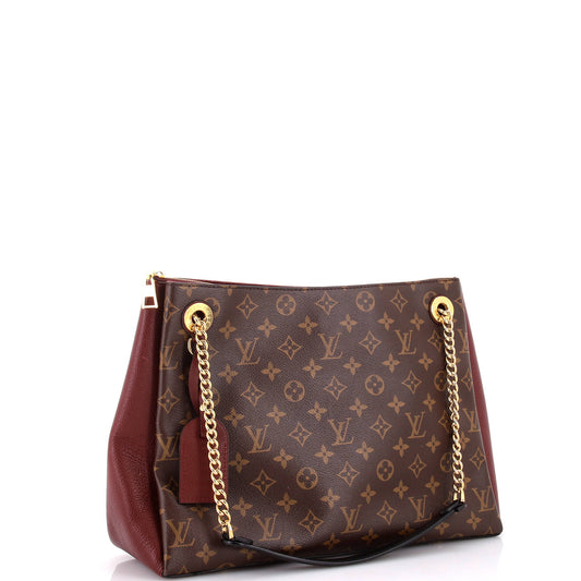 Louis Vuitton Surene Handbag With Mm Leather Canvas Shoulder Bag Leather Mm2984881