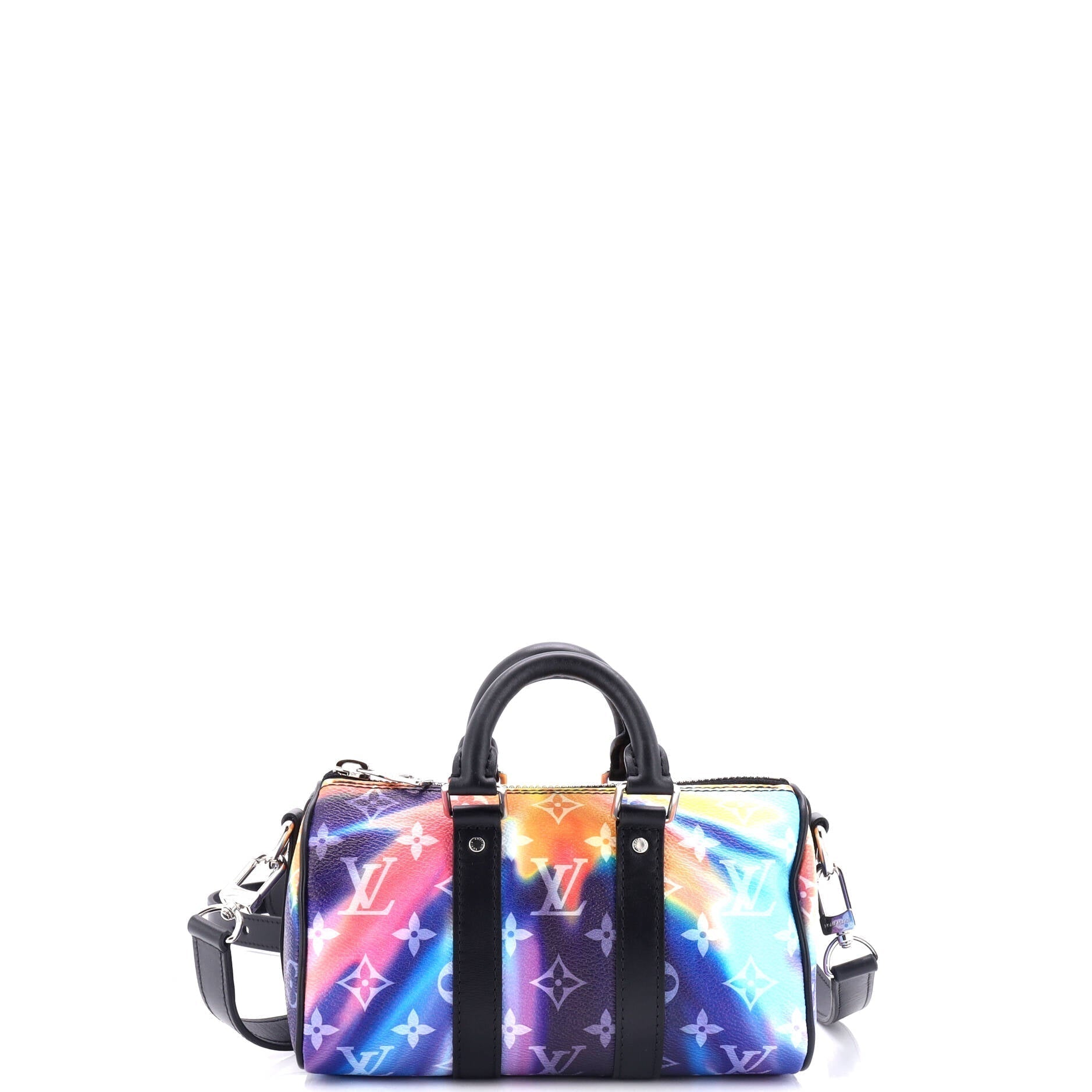 Louis Vuitton Keepall Bandouliere Bag Limited Edition Sunset Xs Canvas Monogram Shoulder Bag