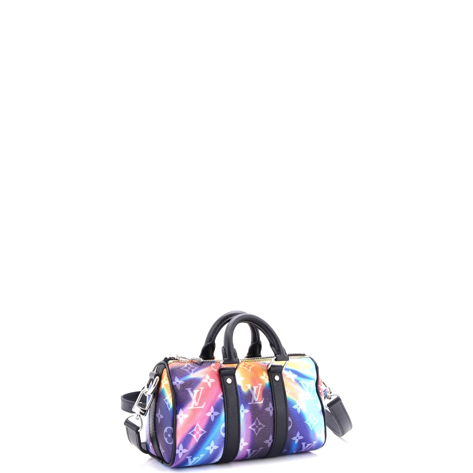 Louis Vuitton Keepall Bandouliere Bag Limited Edition Sunset Xs Canvas Monogram Shoulder Bag