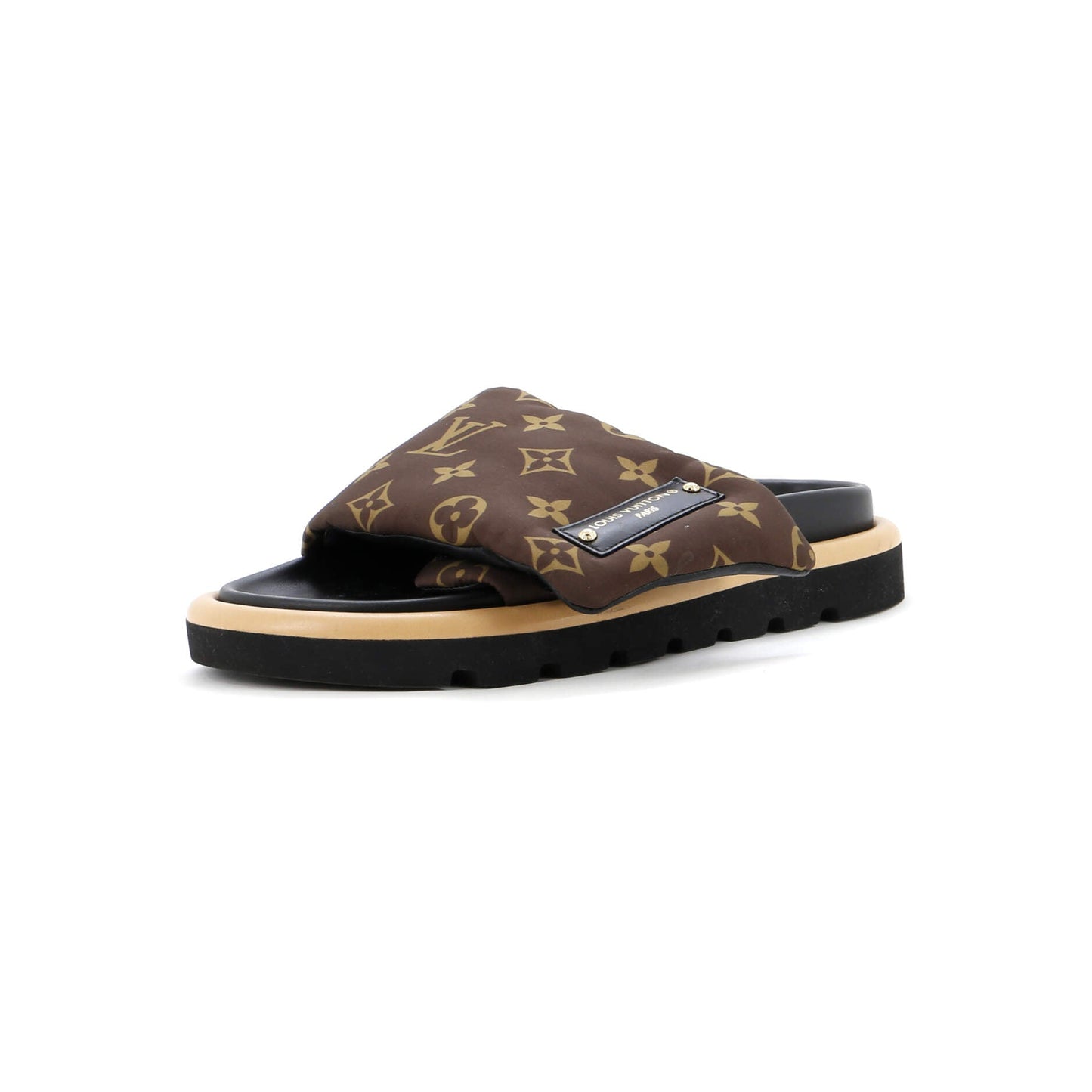 Louis Vuitton Women Pool Pillow Comfort Mule Sandals Handbag Nylon Monogram Shoes