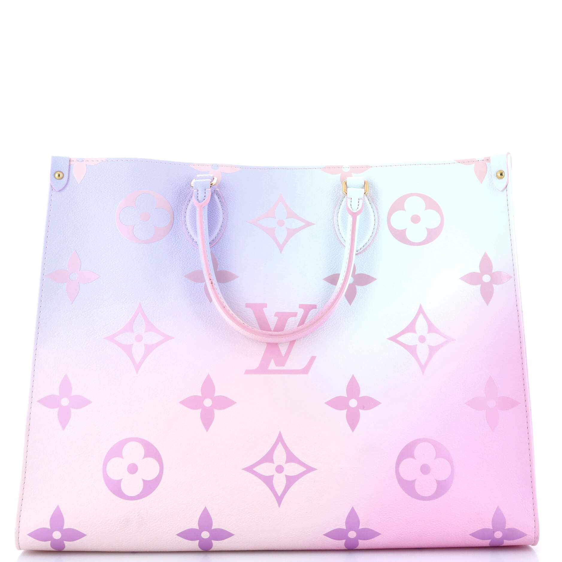 Louis Vuitton Onthego Tote Spring In The City Giant Canvas Monogram Jewelry Canvas Gm2985852