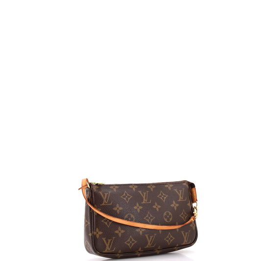 Louis Vuitton Pochette Accessoires Shoulder Bag Canvas Monogram Canvas 2986772