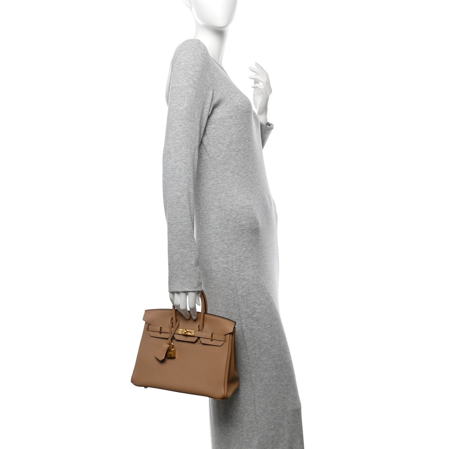 Hermes Togo Birkin Chai Handbag Travel Bag