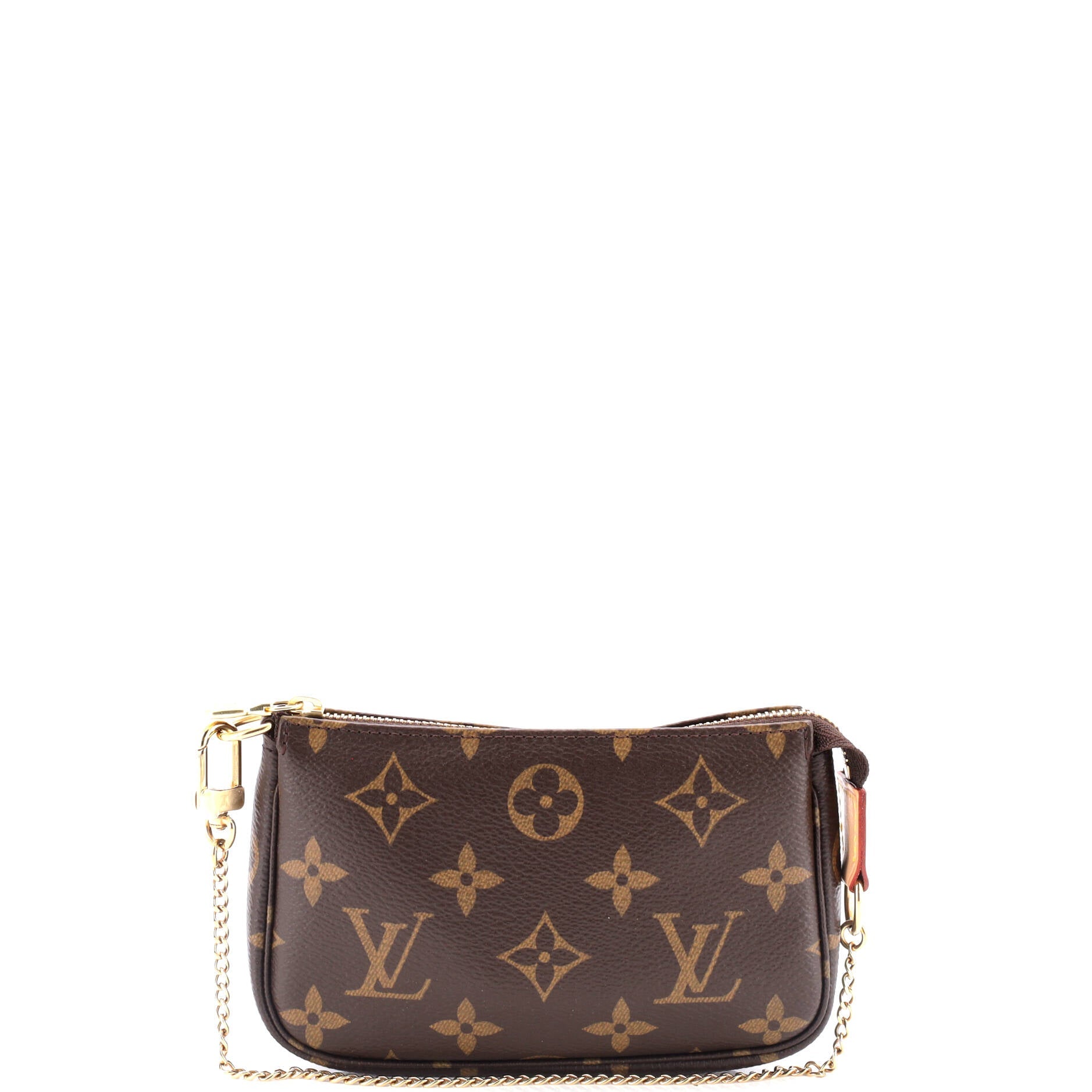 Louis Vuitton Pochette Accessoires Clutch Bag Canvas Monogram Canvas Mini2987782