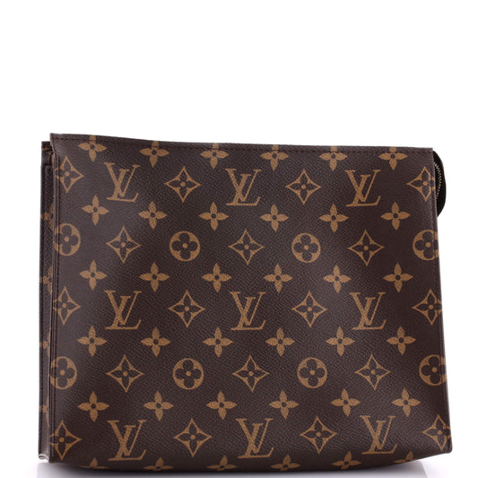 Louis Vuitton Toiletry Pouch Clutch Bag Canvas Monogram Canvas 262987785