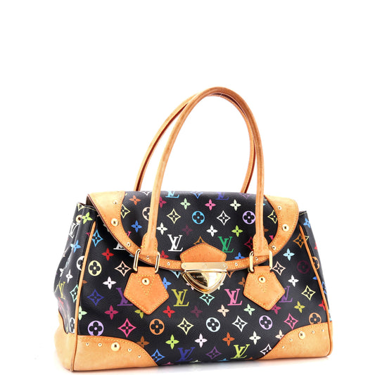 Louis Vuitton Beverly Handbag Multicolor Gm Monogram Shoulder Bag