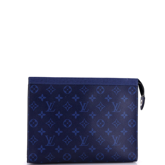 Louis Vuitton Pochette Voyage Taigarama Mm Clutch Bag Monogram Taigarama Mm2996022