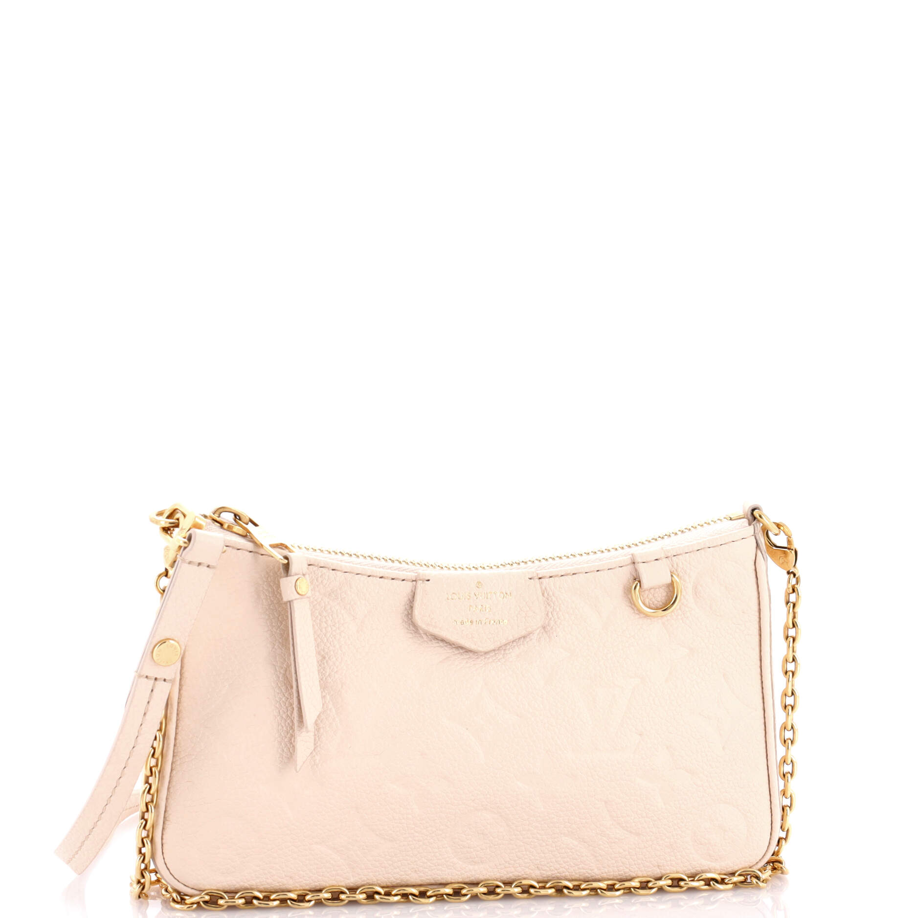 Louis Vuitton Easy Pouch On Strap Empreinte Shoulder Bag Leather Monogram Leather 2996091