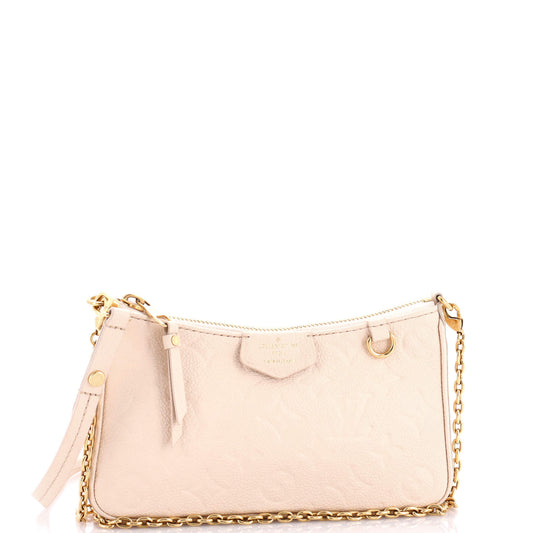 Louis Vuitton Easy Pouch On Strap Empreinte Shoulder Bag Leather Monogram Leather 2996091