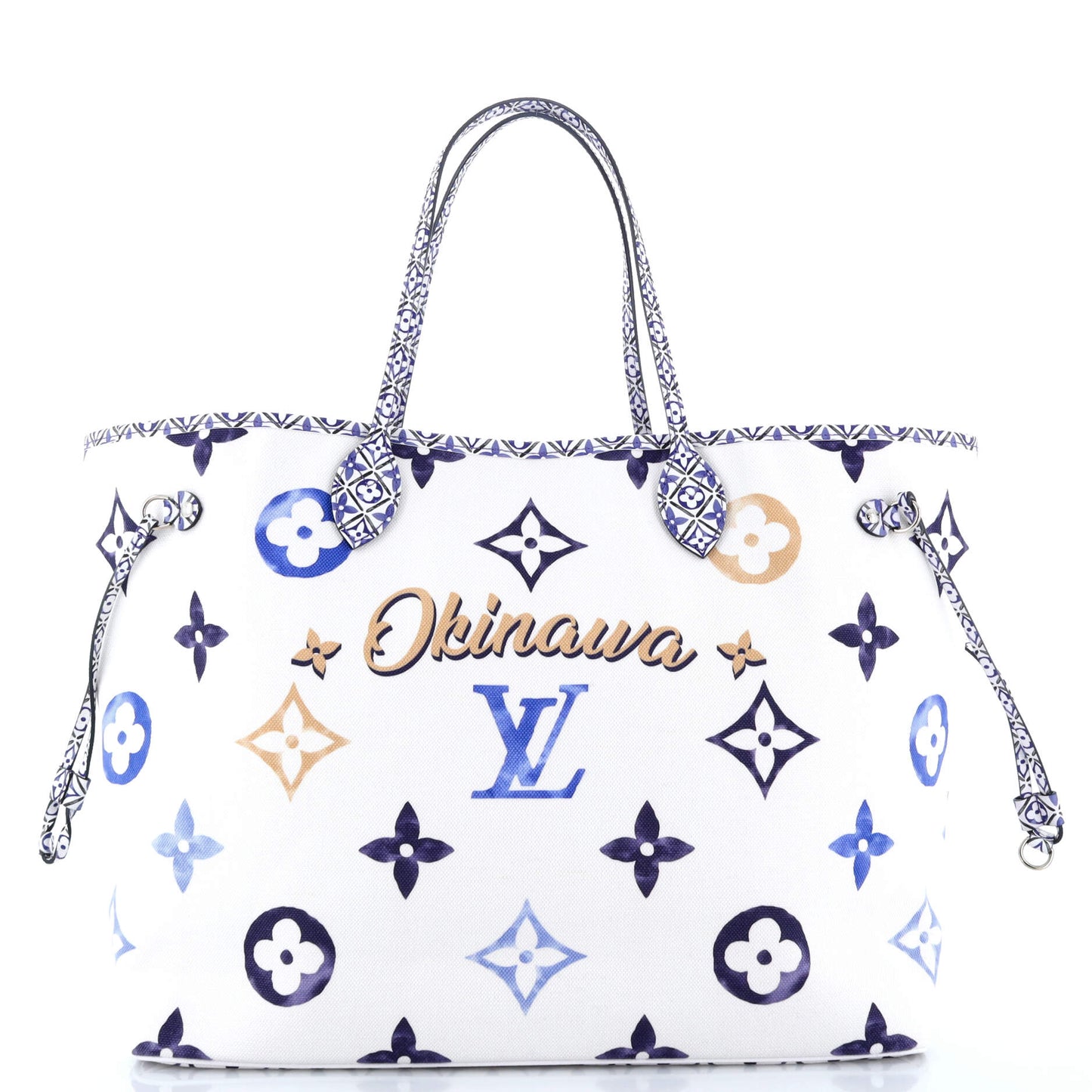 Louis Vuitton Neverfull Nm Tote Limited Edition Cities By Monogram Shoulder Bag