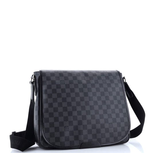 Louis Vuitton Daniel Messenger Bag Damier Graphite Mm Travel Bag Graphite Mm299643116